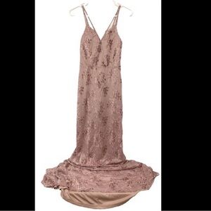 Windsor Mauve Lace Prom Dress
